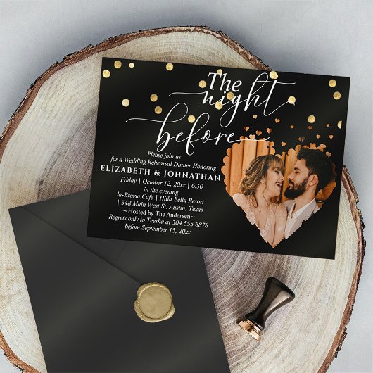 Invitation Dîner de répétition de golf