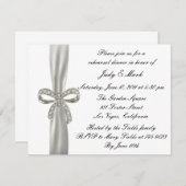 Invitation Dîner de répétition de la boule de diamant Invitat (Devant / Derrière)