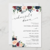 Invitation Dîner de répétition de la Bourgogne et de la Marin (Devant)