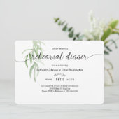 Invitation Dîner de répétition de la Branche d'Olivier Invita (Debout devant)