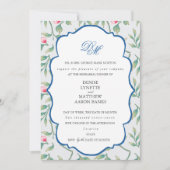 Invitation Dîner de répétition de la brise tropicale (Devant)