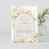 Invitation Dîner de répétition de la cérémonie des Tropiques  (Debout devant)