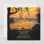 Invitation Dîner de répétition de la chaîne de soleil Invitat (Devant)