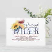 Invitation Dîner de répétition de la Chute Bleue de la Marine (Debout devant)