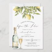 Invitation Dîner de répétition de la côte amalfitaine jaune (Devant)