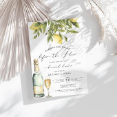 Invitation Dîner de répétition de la côte amalfitaine jaune