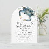 Invitation Dîner de répétition de la Crique de fruits de mer  (Debout devant)