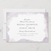 Invitation Dîner de répétition de la lavande de Debonair (Devant)