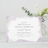 Invitation Dîner de répétition de la lavande de Debonair (Debout devant)