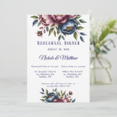 Invitation Dîner de répétition de la marine de Bourgogne et d (Debout devant)