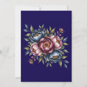 Invitation Dîner de répétition de la marine de Bourgogne et d (Dos)