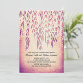 Invitation Dîner de répétition de l'arbre à saule (Debout devant)