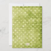 Invitation Dîner de répétition de l'île Aloha Luau GC (Dos)