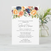 Invitation Dîner de répétition de mariage personnalisé Invita (Debout devant)