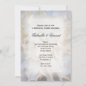 Invitation Dîner de répétition de Mariages floraux de marque (Devant)