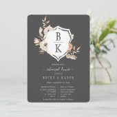 Invitation Dîner de répétition de monographie d'aquarelle rus (Debout devant)