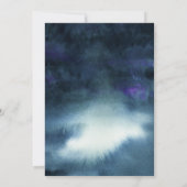 Invitation Dîner de répétition de Parties scintillant en arge (Dos)