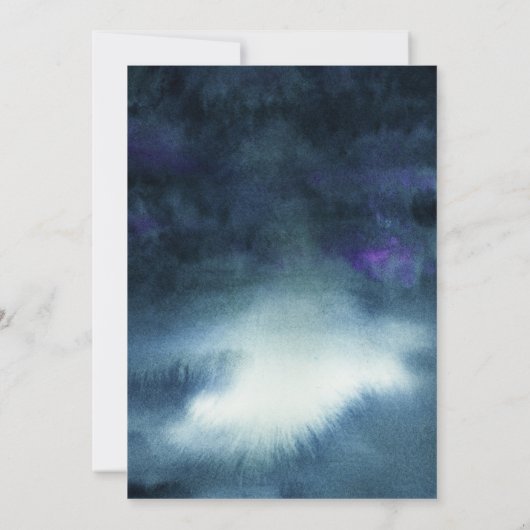 Invitation Dîner de répétition de Parties scintillant en arge (Dos)