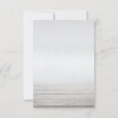 Invitation Dîner De Répétition De Plage (Dos)