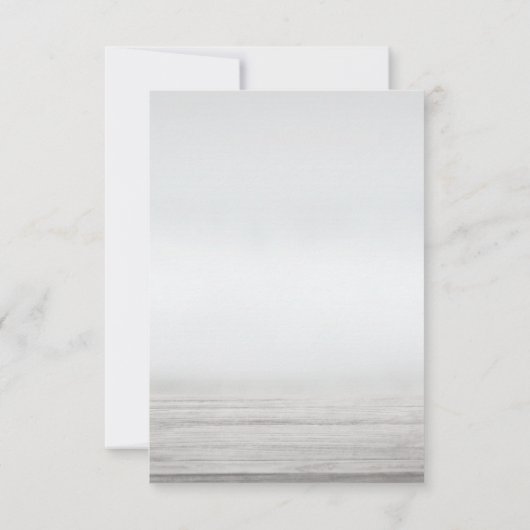 Invitation Dîner De Répétition De Plage (Dos)