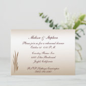 Invitation Dîner de répétition de récolte d'automne (Debout devant)