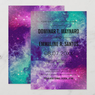 Invitation Dîner de répétition de Smokey sur mesure