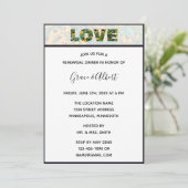 Invitation Dîner de répétition de Susan aux yeux Brown (Debout devant)