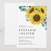 Invitation Dîner de répétition des eucalyptus et des tourneso (Devant / Derrière)