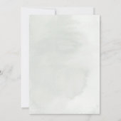 Invitation Dîner de répétition des orchidées du roi blanc Pro (Dos)