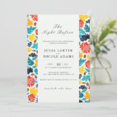 Invitation Dîner de répétition des tournesols d'aquarelle nat (Debout devant)