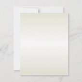 Invitation Dîner de répétition d'été Feuille de palmier tropi (Dos)