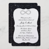 Invitation Dîner de répétition d'Infinité Diamond Parties sci (Devant / Derrière)