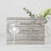 Invitation Dîner de répétition du conseil d'administration de (Debout devant)