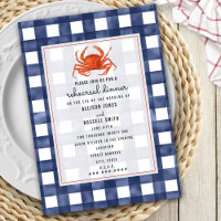 Dîner de répétition du Mariage de crabe bleu En vi