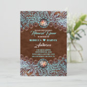 Invitation dîner de répétition du mariage de l'ouest du pays  (Debout devant)