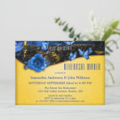 Invitation Dîner de répétition du papillon de la forêt enchan (Debout devant)