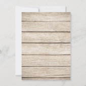 Invitation Dîner de répétition du tonneau de vin de Bourgogne (Dos)