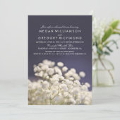 Invitation Dîner de répétition élégant pour bébé de la Marine (Debout devant)