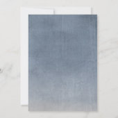 Invitation Dîner de répétition en dentelle Vintage Dusty (Dos)