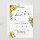 Invitation Dîner de répétition Eucalyptus (Devant)