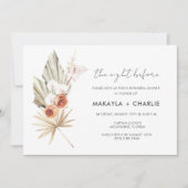 Invitation Dîner de répétition floral Boho (Devant)
