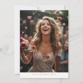 Invitation Dîner de répétition frontalier Eucalyptus Feuille (Dos)