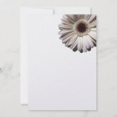 Invitation Dîner de répétition Gerbera Daisy (Dos)