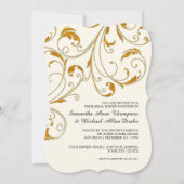 Invitation Dîner de répétition, Glam Old Hollywood Regency (Dos)