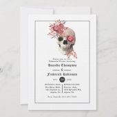 Invitation Dîner de répétition Halloween gothique (Devant)