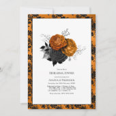 Invitation Dîner de répétition Halloween gothique (Devant)