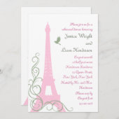 Invitation Dîner de répétition Inséparable (Devant / Derrière)