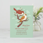 Invitation Dîner de répétition Inséparables (Debout devant)