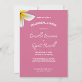 Invitation Dîner de répétition italien moderne (Devant)