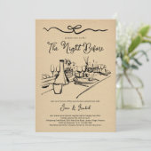 Invitation Dîner De Répétition, La Nuit Avant L'Invitation (Debout devant)